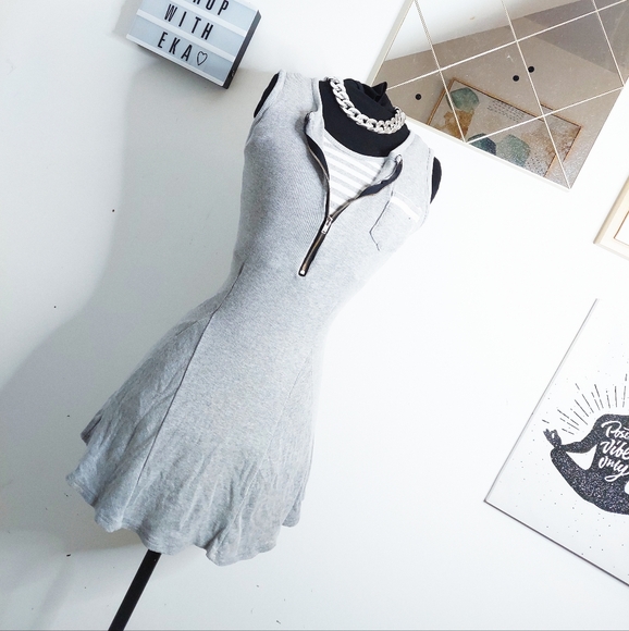 Dresses & Skirts - Grey sporty dress